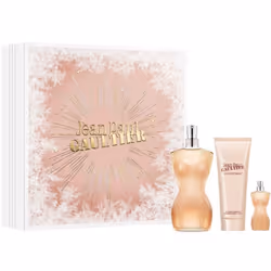 Jean Paul Gaultier Classique Eau de Toilette 3-pcs Gift Set (Eau de Toilette 3.4 Fl Oz + Body Lotion 2.5 Fl Oz +EDT Mini 0.2  ...