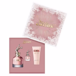 JPG Scandal Womens Gift Set 50ml EDP, 6ml EDP Spray & 75ml Body Lotion