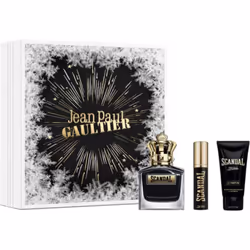 Jean Paul Gaultier Scandal Intense for Men - 3 Pc Gift Set 3.4oz EDP Spray  0.34oz EDP Spray  2.5oz Shower Gel