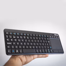 NGS TV Warrior, QWERTY, ES keyboard Home RF Wireless Spanish Black - Additional view 5