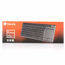 NGS TV Warrior, QWERTY, ES keyboard Home RF Wireless Spanish Black - Additional view 7