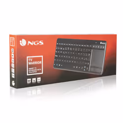 NGS TV Warrior, QWERTY, ES keyboard Home RF Wireless Spanish Black - Additional view 8