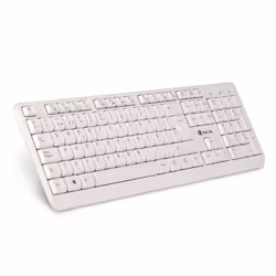 NGS Spike, QWERTY, ES keyboard Universal USB Spanish White