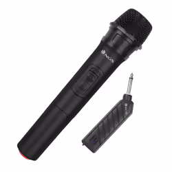 NGS SINGER AIR, Karaoke microphone, -52 dB, 20 - 18000 Hz, 50 Ω, Unidirectional, Wireless