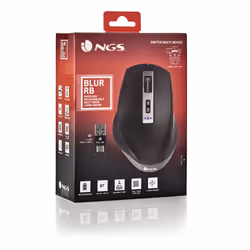NGS BLUR-RB mouse Gaming Right-hand Bluetooth + USB Type-A 3200 DPI - Additional view 7
