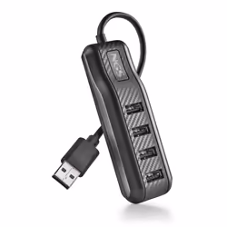 NGS PORT 2.0, USB 2.0, USB 2.0, 480 Mbit/s, Black, Plastic, CE