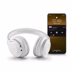 NGS ARTICA GREED Headphones Wired & Wireless Head-band Calls/Music USB Type-C Bluetooth White - Additional view 7