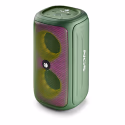 NGS ROLLER BEAST GREEN, 32 W, Wireless, 10 m, USB Type-A, USB Type-C, Stereo portable speaker, Green
