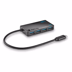 NGS WONDER IHUB4 USB 3.2 Gen 1 (3.1 Gen 1) Type-A 480 Mbit/s Black - Additional view 2