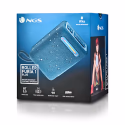 NGS ROLLER FURIA 1 Stereo portable speaker Blue 7 W - Additional view 3