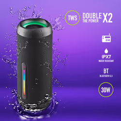 NGS ROLLER FURIA 2 Stereo portable speaker Black 15 W - Additional view 8