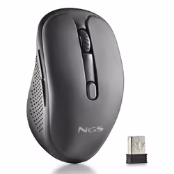 NGS EVO SPOOK, Right-hand, RF Wireless + Bluetooth, 1600 DPI, Black
