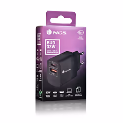 NGS BUD 33W Universal Black AC Fast charging Indoor - Additional view 5