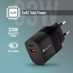 NGS BUD 33W Universal Black AC Fast charging Indoor - Additional view 7