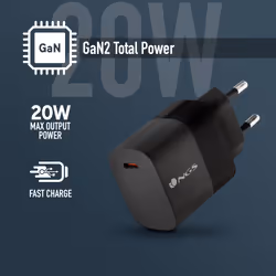 NGS BUD 20W Universal Black AC Fast charging Indoor - Additional view 5