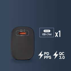 NGS BUD 20W Universal Black AC Fast charging Indoor - Additional view 6