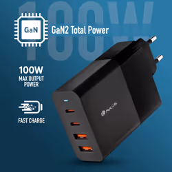 NGS BUD 100W Universal Black AC Fast charging Indoor - Additional view 5