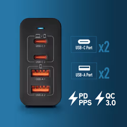 NGS BUD 100W Universal Black AC Fast charging Indoor - Additional view 6