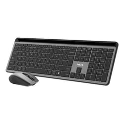 NGS ECLIPSE keyboard Mouse included Home/Office RF Wireless + Bluetooth QWERTY English Grey