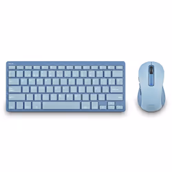 NGS FANTASY KIT BLUE, Mini, Wireless, RF Wireless + Bluetooth, QWERTY, Blue, Mouse included