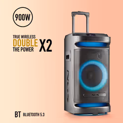 NGS WILD SPACE 1 Stereo portable speaker Black 180 W - Additional view 8