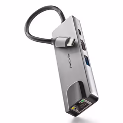 NGS WONDER DOCK SUPRA, USB 2.0 Type-C, HDMI, RJ-45, USB 3.2 Gen 1 (3.1 Gen 1) Type-A, USB Type-C, 5000 Mbit/s, 3840 x 2160 pi ...