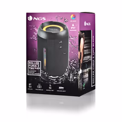 NGS ROLLER FURIA 2 TINY Stereo portable speaker Black 10 W - Additional view 4