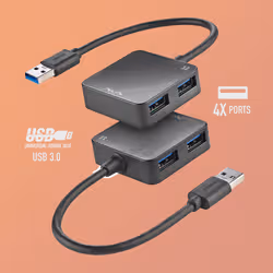 NGS IHUB 3.0 TINY USB 3.2 Gen 1 (3.1 Gen 1) Type-A 5000 Mbit/s Black - Additional view 8