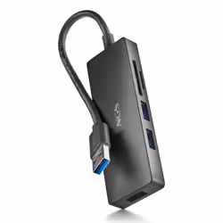NGS IHUB READER, USB 3.2 Gen 1 (3.1 Gen 1) Type-A, USB 3.2 Gen 1 (3.1 Gen 1) Type-A, MicroSD (TransFlash), SD, 5000 Mbit/s, B ...