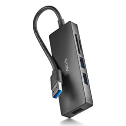 NGS IHUB READER USB 3.2 Gen 1 (3.1 Gen 1) Type-A 5000 Mbit/s Black
