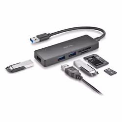NGS IHUB READER USB 3.2 Gen 1 (3.1 Gen 1) Type-A 5000 Mbit/s Black - Additional view 5