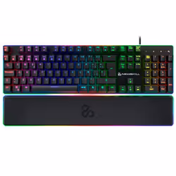 Newskill Gaming Gungnyr Pro, Wired, USB, Opto-mechanical key switch, QWERTY, RGB LED, Black