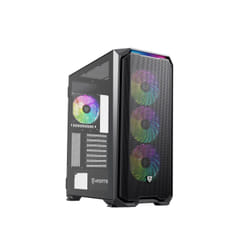 Nfortec NF-CS-KRATERX-B computer case Midi Tower Black