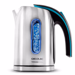 Cecotec ThermoSense 270 Steel, 1.7 L, 2200 W, Stainless steel, Water level indicator, Overheat protection, Filtering