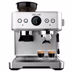 Cecotec Power Espresso 20 Barista Maestro, Espresso machine, 2.4 L, Coffee beans, Built-in grinder, 2250 W, Stainless steel