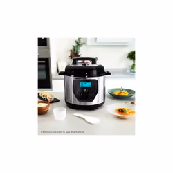 Cecotec Olla GM H Deluxe 6 L Black, Stainless steel