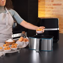 Cecotec 03317 fryer Single 5.5 L Stand-alone 1700 W Hot air fryer Black, Stainless steel - Additional view 6