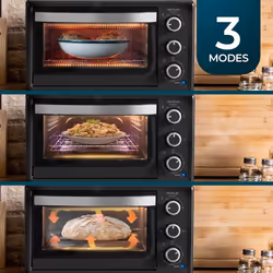 Cecotec 03817 toaster oven 23 L 1500 W Black Grill