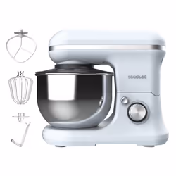 Cecotec 03904, Stand mixer, Blue, Beat, Knead, Mixing, Stirring, 5 L, Rotary, Stainless steel
