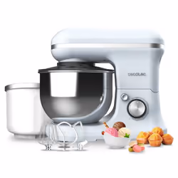 Cecotec Cecomixer Merengue 5L 1200, Stand mixer, Blue, Beat, Knead, Mixing, Stirring, Whisking, 5 L, Rotary, 1200 W