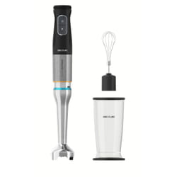 Cecotec 03973 blender Immersion blender 1500 W Black, Stainless steel
