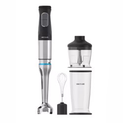 Cecotec 03975, Immersion blender, 1500 W, Black, Stainless steel
