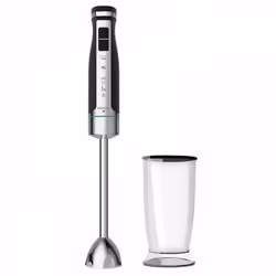 Cecotec 04094, Immersion blender, 0.8 L, 1500 W, Black, Stainless steel