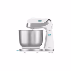 Cecotec Cecomixer Easy, Stand mixer, White, Beat, Knead, Mixing, 3 L, Stainless steel, 250 W