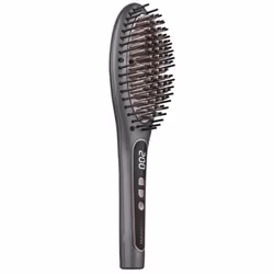 Cecotec Bamba InstantCare 1100 Smooth Brush, Straightening brush, Warm, Buttons, 140 °C, 220 °C, Grey, Pink