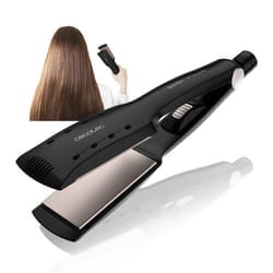 Cecotec Bamba RitualCare Wet&Dry Straightening iron Warm Black, Brown 3 m