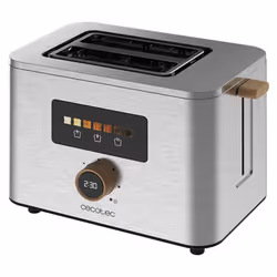 Cecotec 04843, 2 slice(s), Stainless steel, Rotary, Touch, 950 W