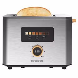 Cecotec 04843 toaster 7 2 slice(s) 950 W Stainless steel