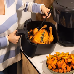 Cecotec Cecofry Bombastik 6000 Full Single 6 L Stand-alone 1700 W Hot air fryer Black - Additional view 4