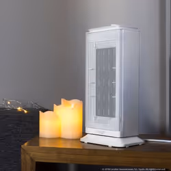Cecotec 05311 electric space heater Indoor Stainless steel, White 2000 W Fan electric space heater